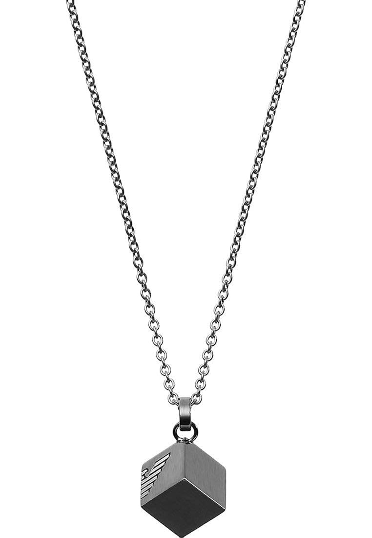 emporio armani 男士项链 带吊坠 & 不锈钢吊坠 egs2640060